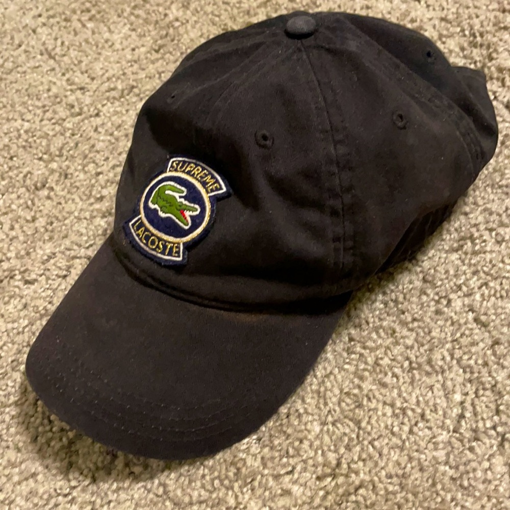 Supreme Lacoste hat